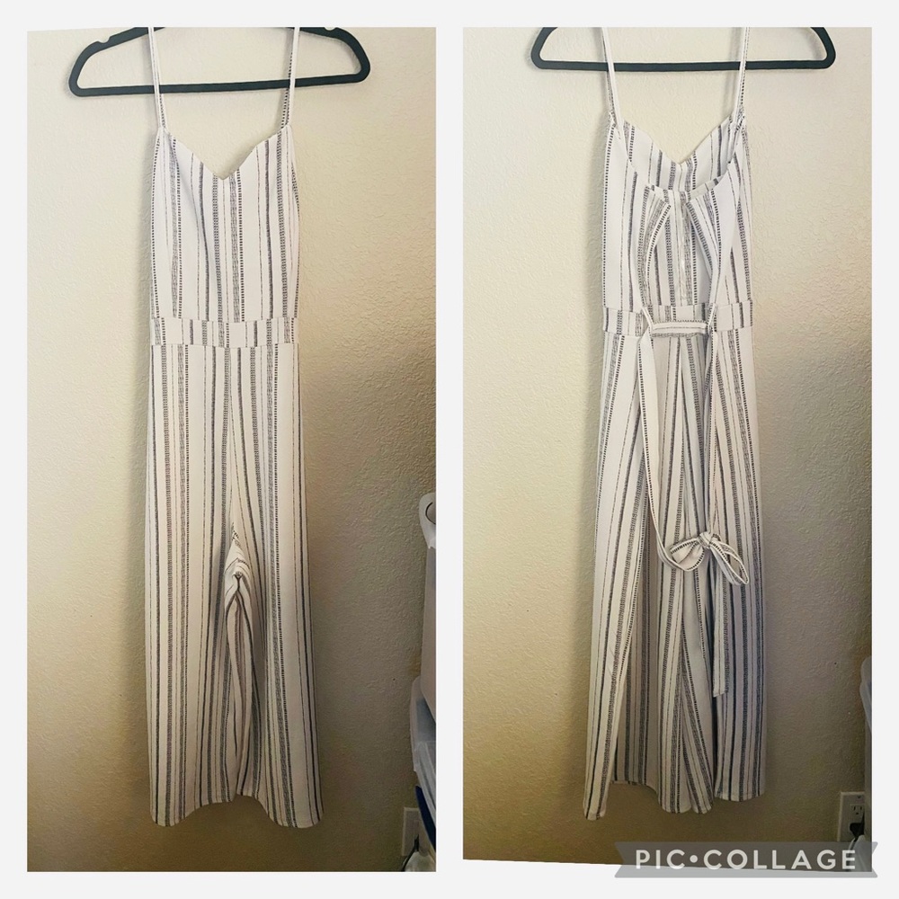 Black and white romper